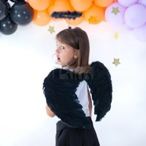 Angyalszárny 45x35cm fekete 