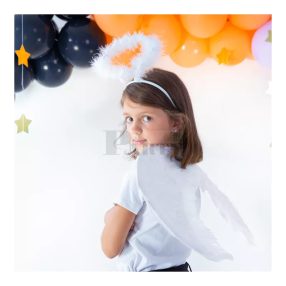 Fehér angyal glória fejpánt