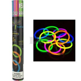 Világító megtörős karkötő 15db 