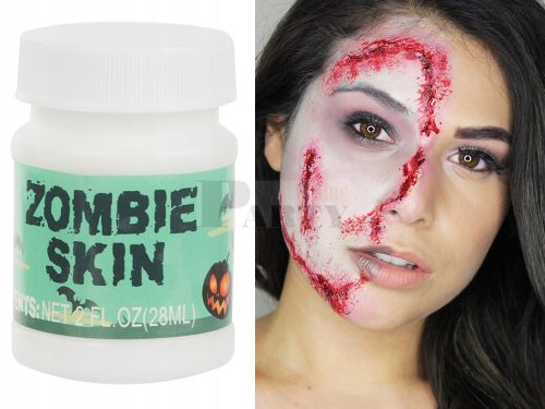 ZOOMBI BŐRSMINK HALLOWEENRE HEGEK, SEBEK készítésére