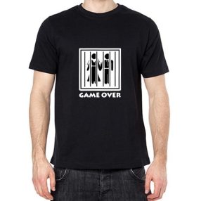 Game over fekete póló L-es