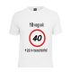 40-es 18 vagyok + 22 év tapasztalattal póló XL-es