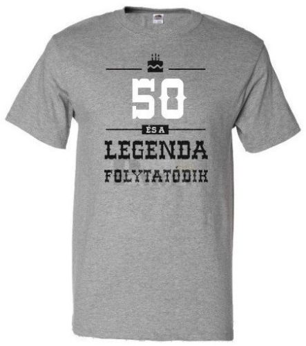 50-es Legenda folytatódik póló XXL-es