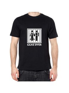 Game over fekete póló XXXL-es 