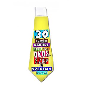 30 évembe került... nyakkendő