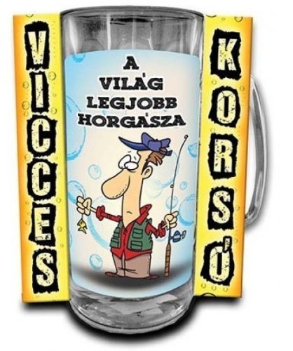 A világ legjobb horgásza korsó