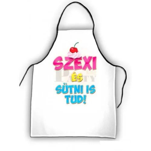 Szexi és sütni is tud kötény