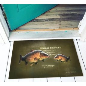 Horgász becsület lábtörlő 