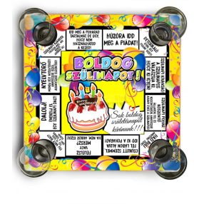 Boldog születésnapot ivós társasjáték