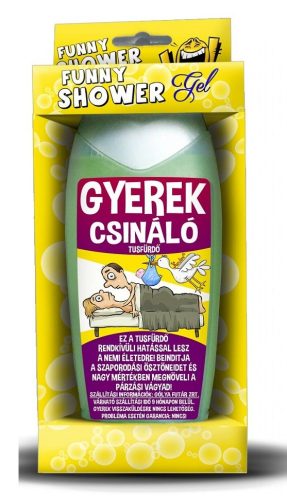 Gyerek csináló tusfürdő