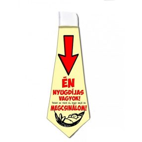 Nyugdíjas nyakkendő
