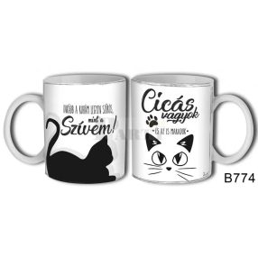 Cicás vagyok és az is maradok bögre