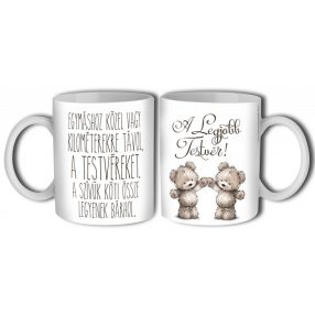 A legjobb Testvér! macis bögre