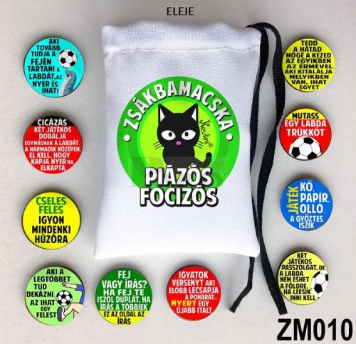 Piázós Focis zsákbamacska