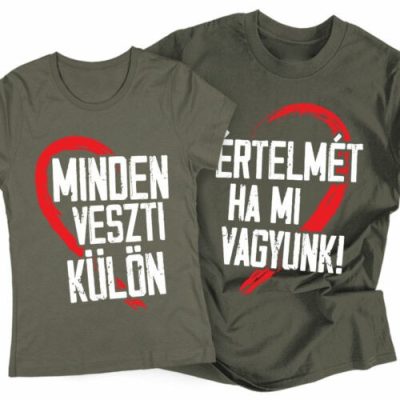 Páros póló minden veszti külön 