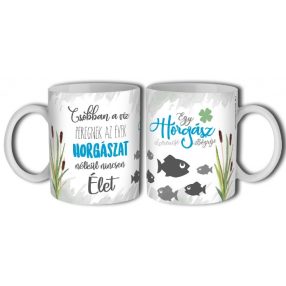 Horgász bögre 
