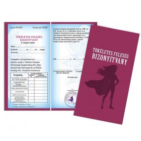 Tökéletes feleség bizonyítvány