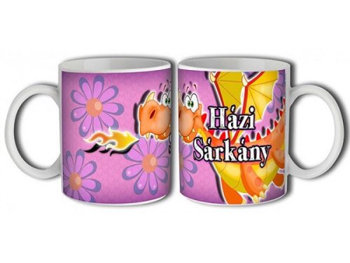 Házi sárkány bögre