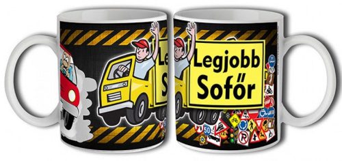 Legjobb sofőr bögre