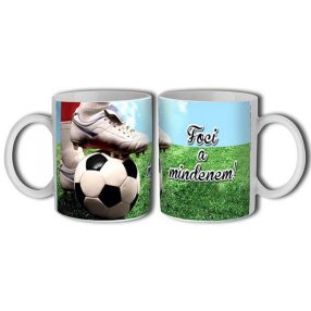 Foci a mindenem bögre