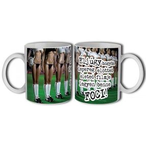 Élj úgy..foci bögre