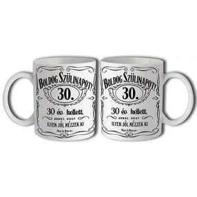 30-as Jack Daniels bögre
