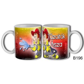 Tűzoltók Ásza bögre 