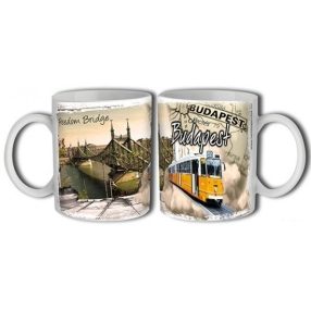 Budapest - Szabadság-híd bögre