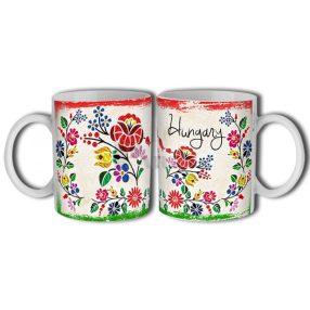 Kalocsai Hungary bögre