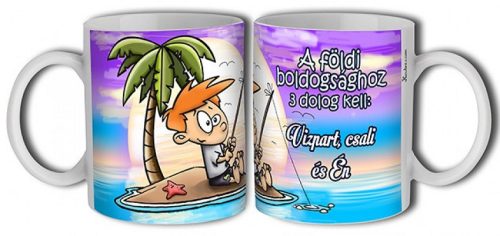 A földi boldogsághoz bögre