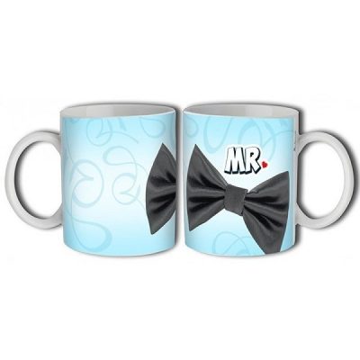 Mr csokornyakkendős bögre