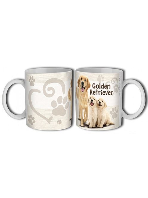 Golden Retriever bögre 