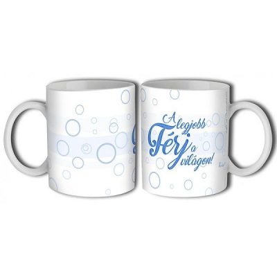 A legjobb férj a világon bögre