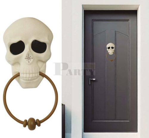 Halloween ajtókopogtató ijesztő hangotadó
