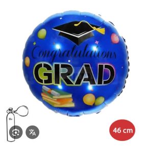 Fólia lufi ballagás Grad sötétkék 