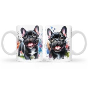 Francia bulldog bögre 