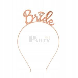 Bride fejpánt rosegold