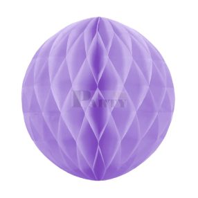 Méhsejt gömb dekoráció lila 20 cm
