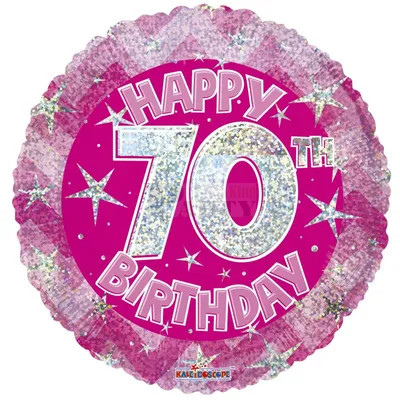 70-es pink fólia lufi 45 cm