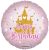 Happy Birthday kastély fólia lufi 45 cm