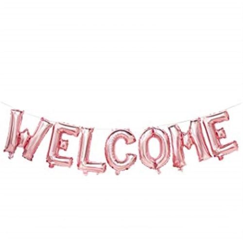 Welcome fólia lufi felirat 