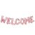 Welcome fólia lufi felirat