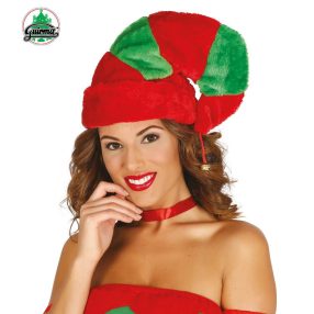 Plüss manó sapka csengővel 