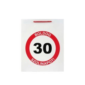 Boldog 30. szülinapot ajándéktasak