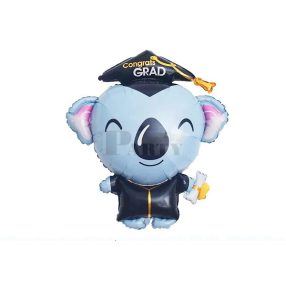 Koala ballagós/diplomás fólia lufi 83cm 