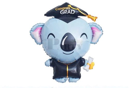 Koala ballagós/diplomás fólia lufi 83cm 