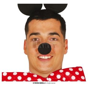 Egér orr fekete habszívacs