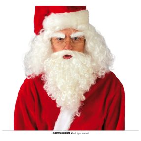 Mikulás paróka és szakáll - deluxe 