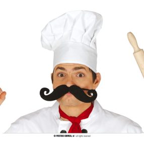 Óriás pöndör (pék) bajusz