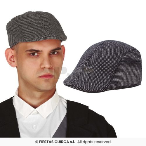 Angol 19. század végi Beret sapka szürke
